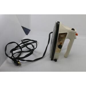 Vintage GE Light’n Easy Compact Steam Dry Iron F201AL Made in USA